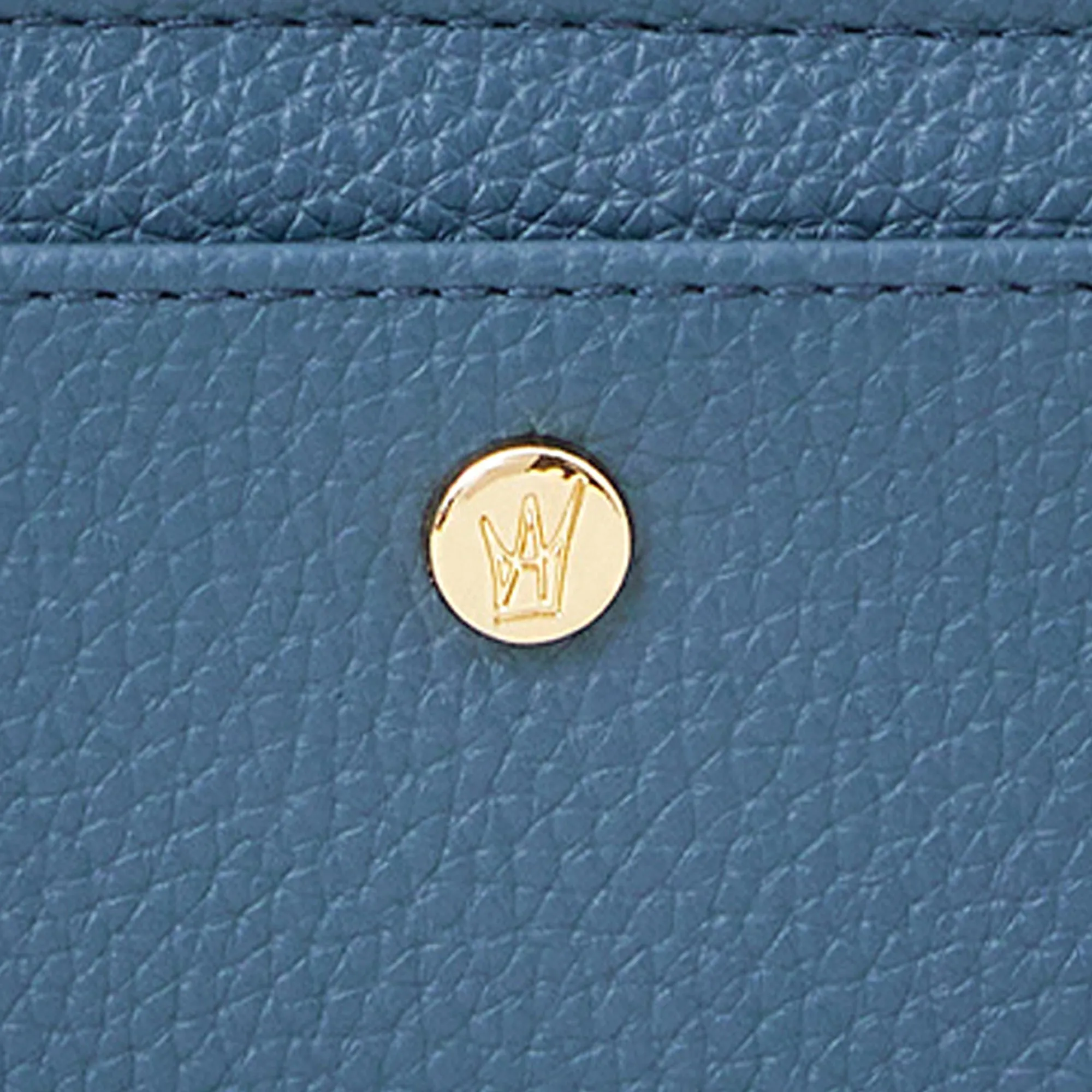 Accessorize London Women's Blue Mini Faux Leather Purse