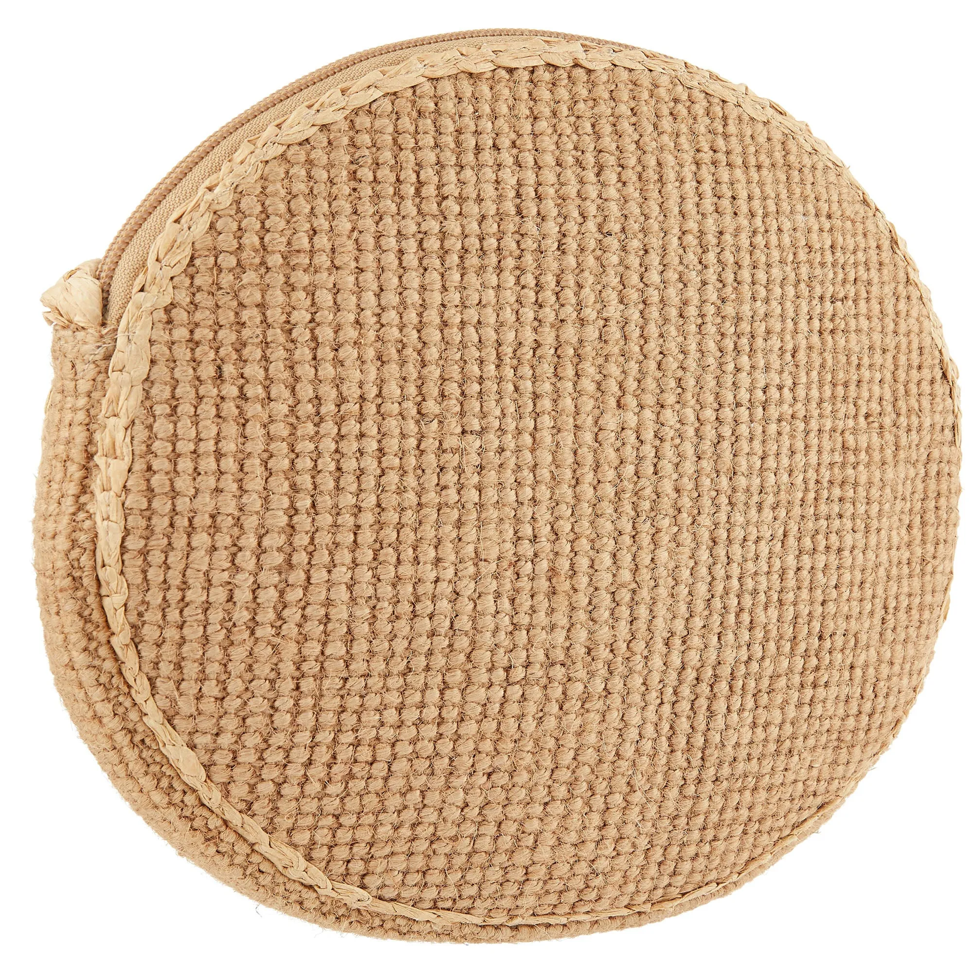 Accessorize London Women's Catherine Raffia Circle Xbody Bag