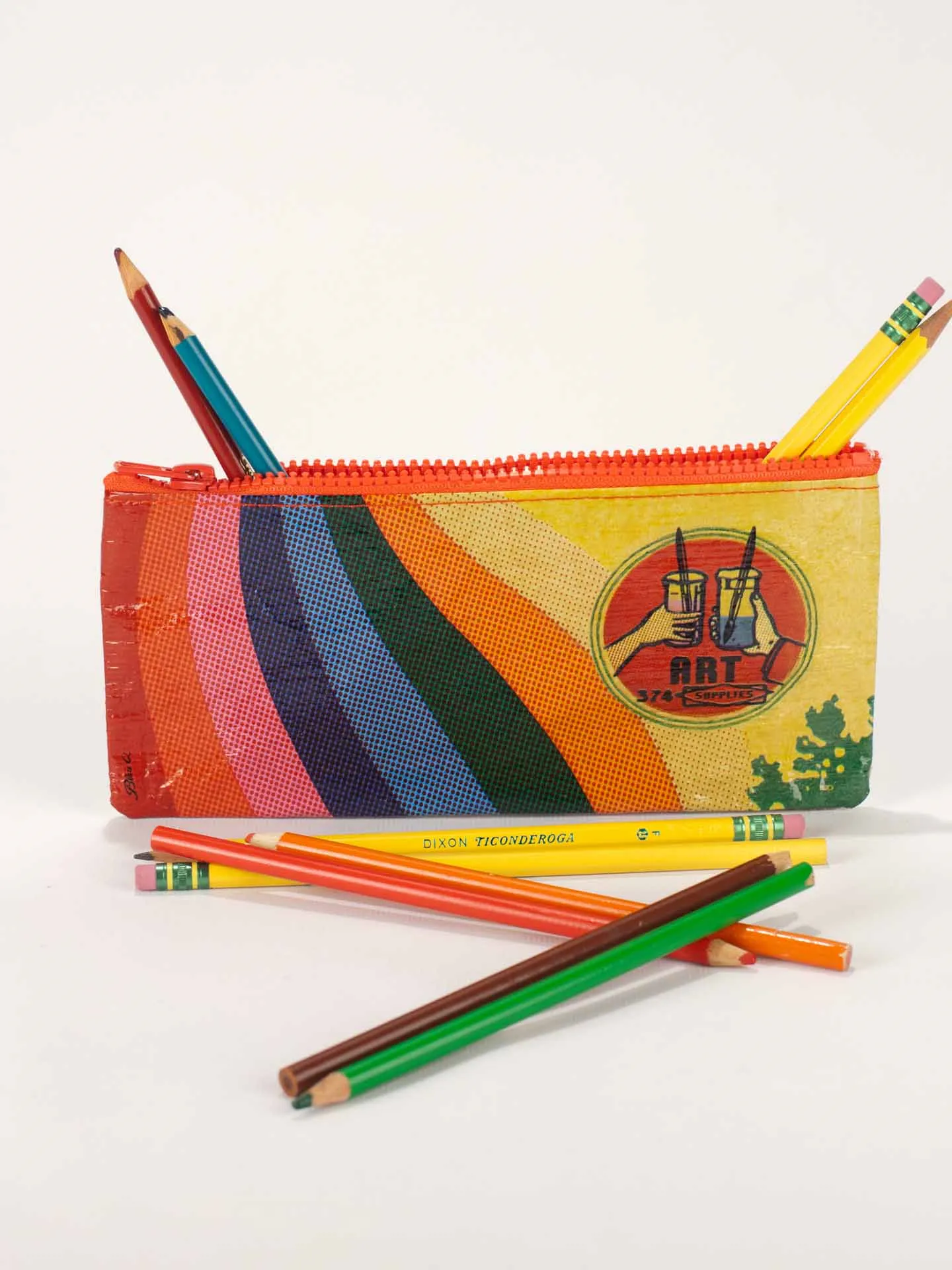 Art Supplies Pencil Case