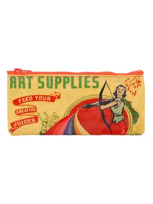 Art Supplies Pencil Case