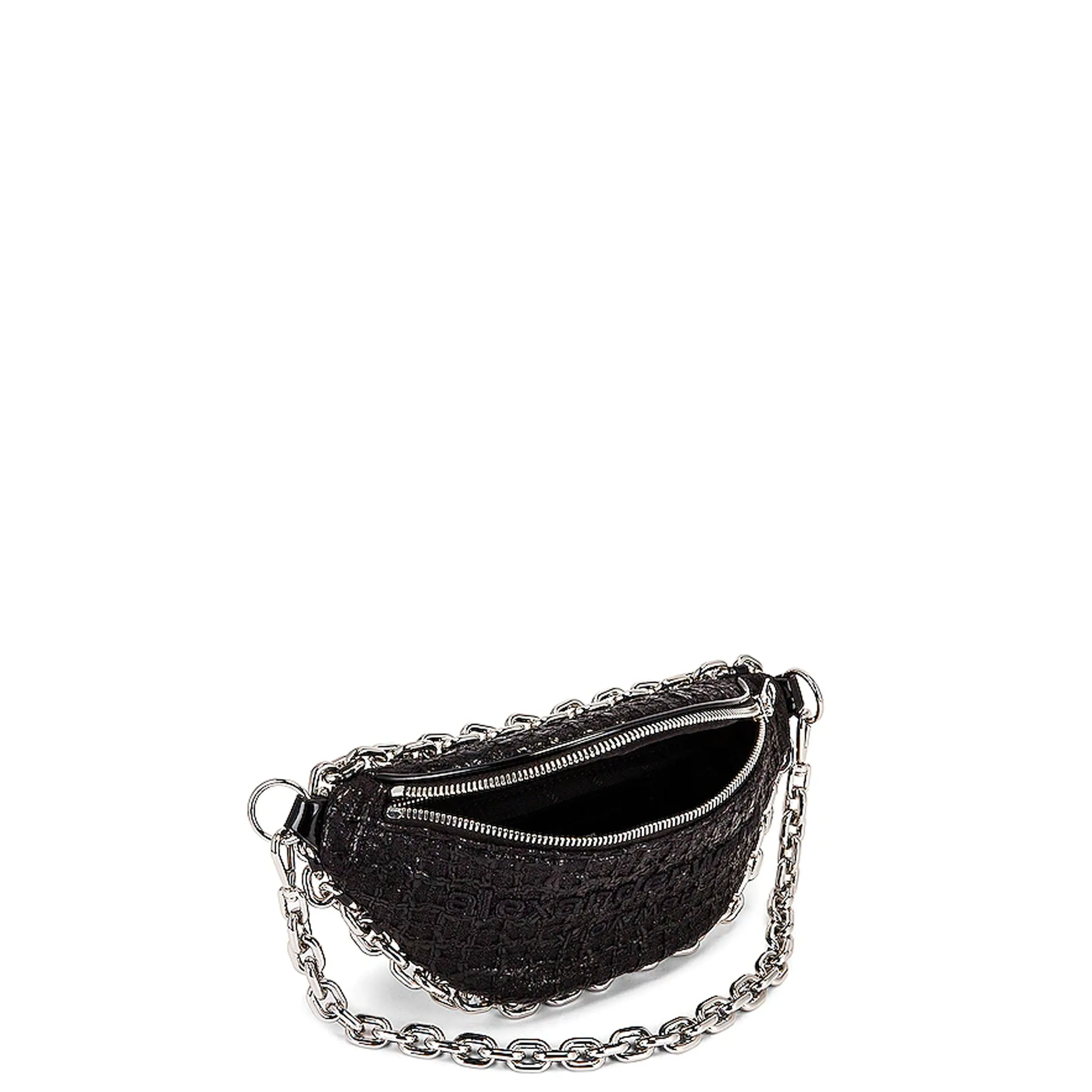 Attica Tweed Hybrid Bag, Black