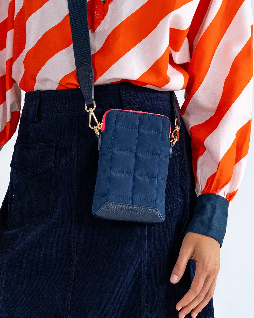 Baker Phone Bag - French Navy