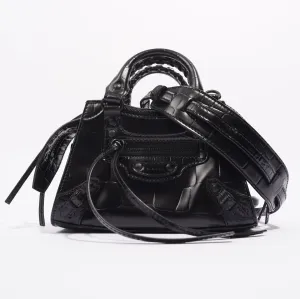 Balenciaga Neo Classic City Bag Black Leather Mini