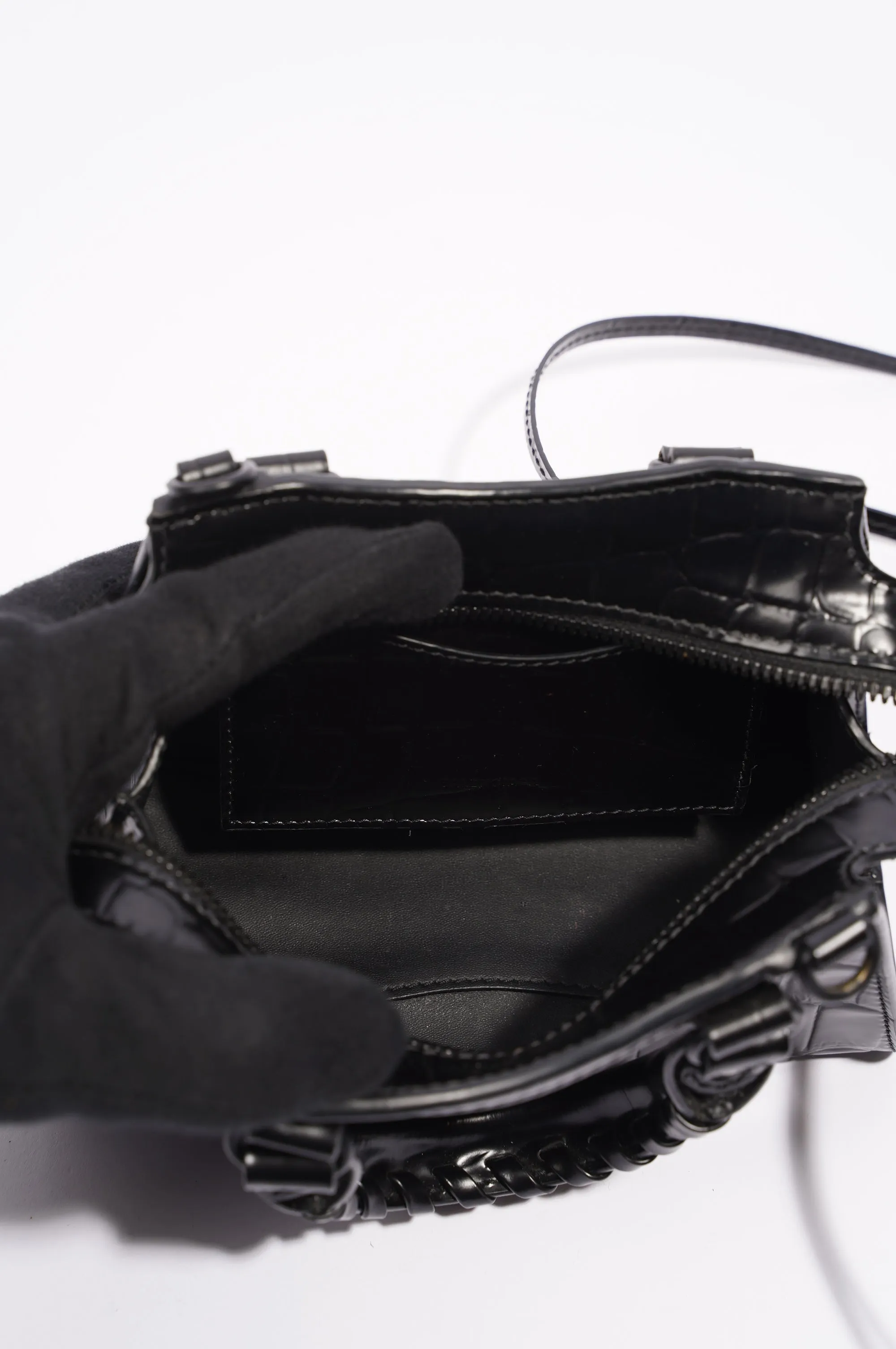 Balenciaga Neo Classic City Bag Black Leather Mini