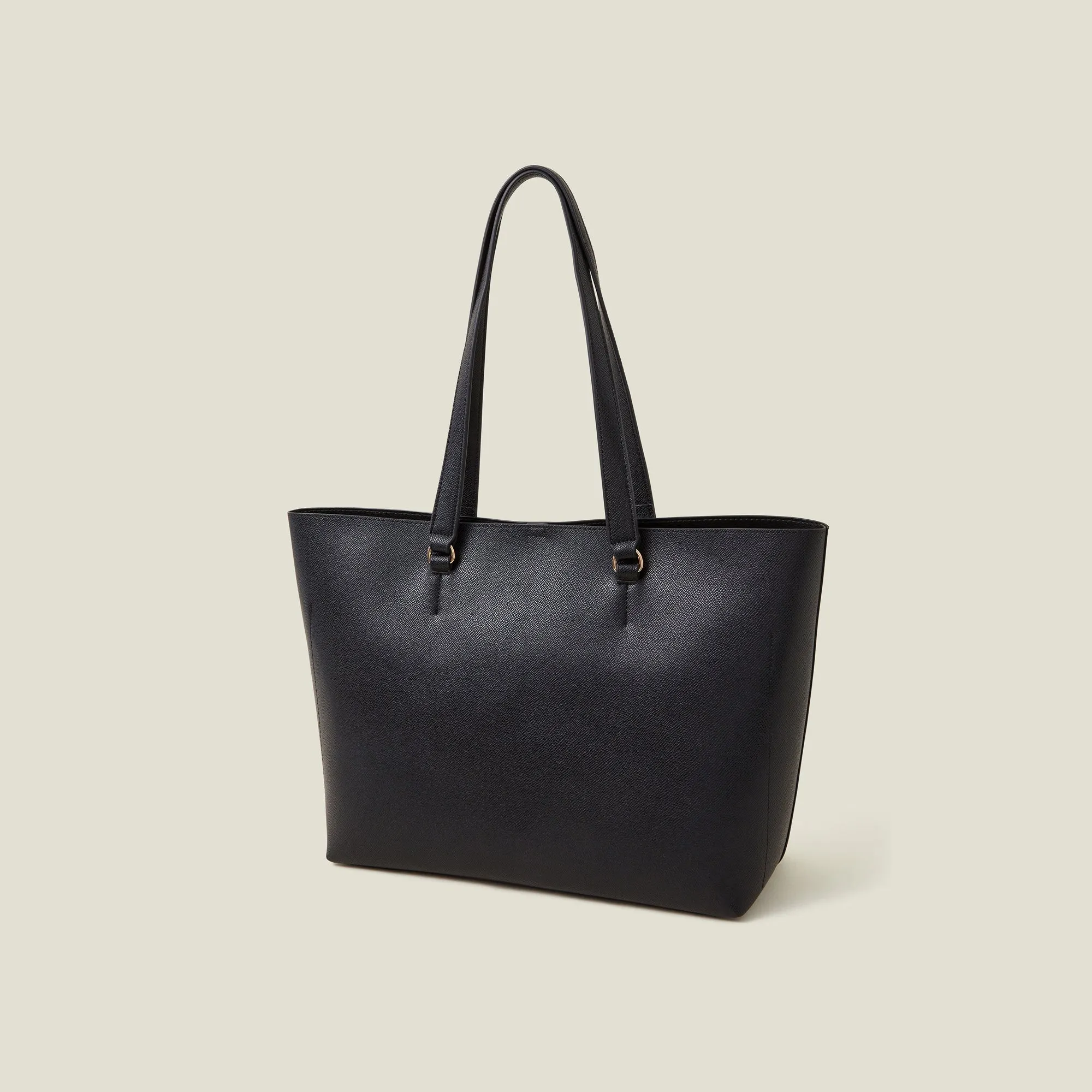 Black Classic Large Tote Bag