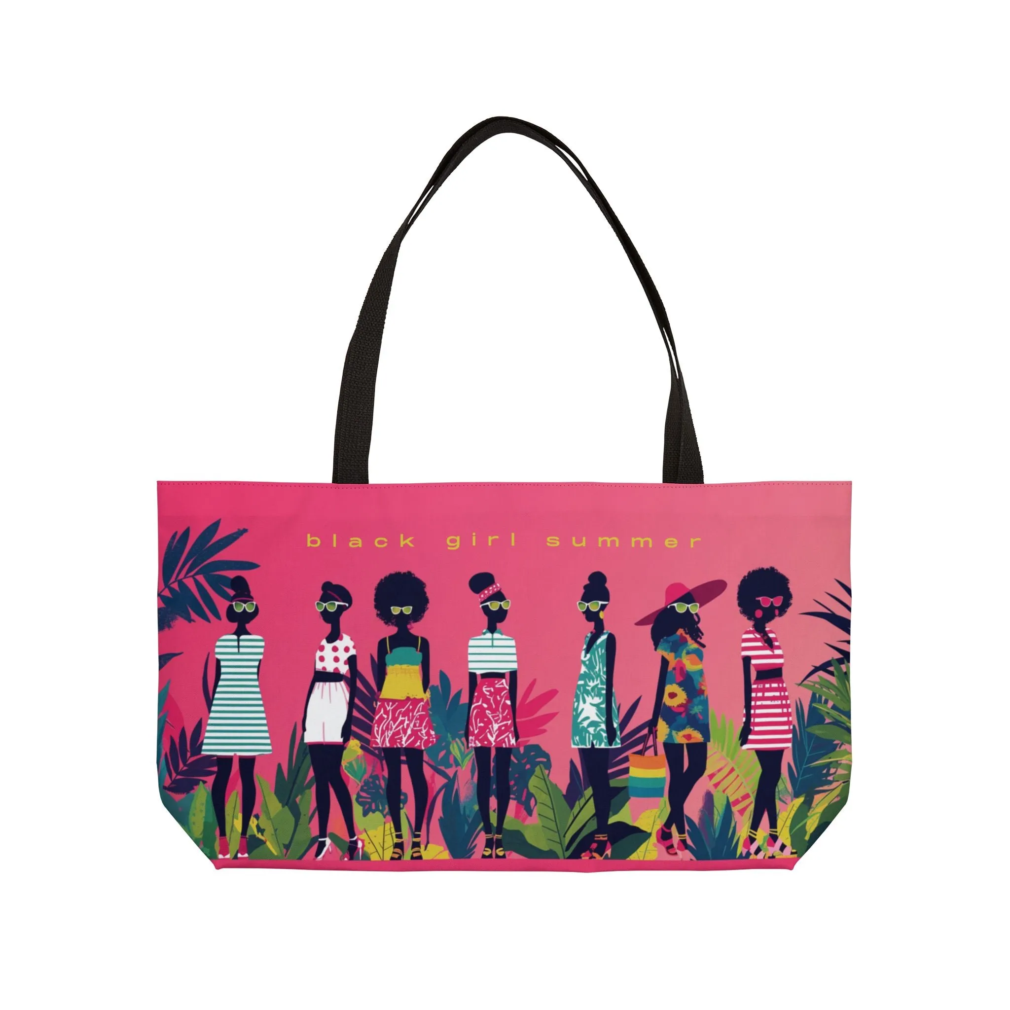 Black Girl Summer Town Tote