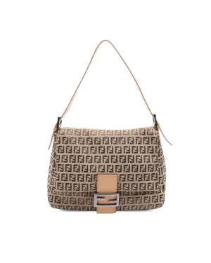 Canvas Mamma Forever Bag with Leather Strap