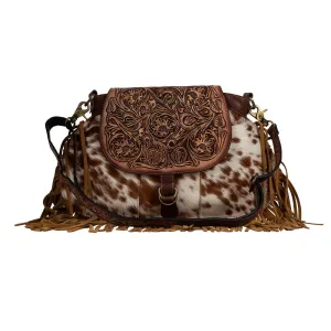 Classic Country Fringed Hand-Tooled Bag