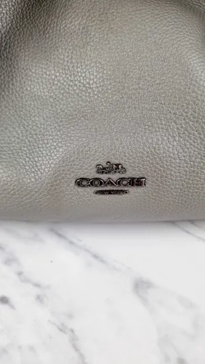 Coach Edie 31 Shoulder Bag in Grey Pebble Leather - Handbag Coach 57125