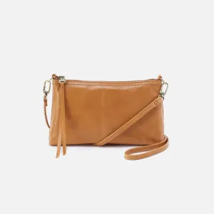 Darcy Crossbody In Polished Leather - Natural