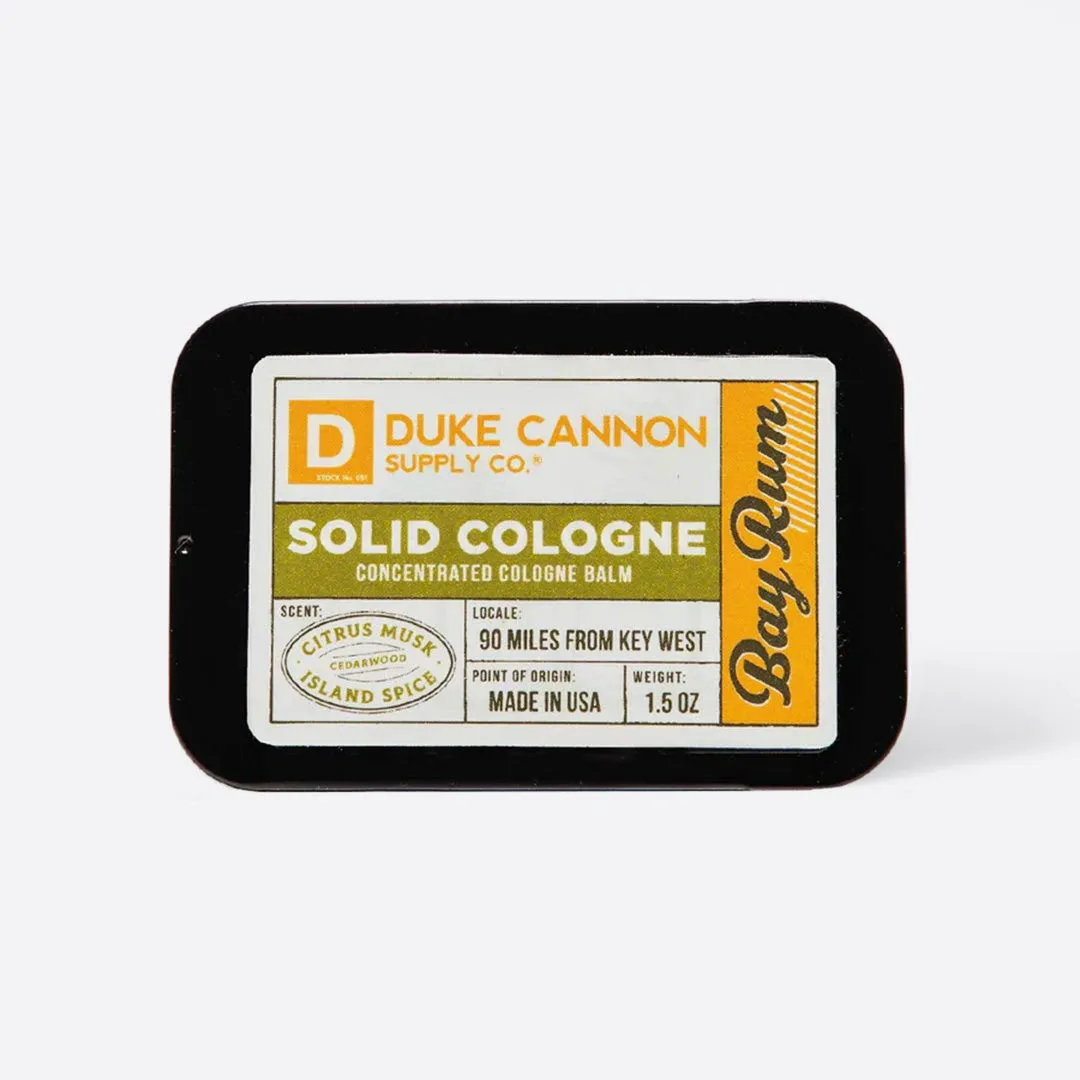 Duke Cannon Solid Cologne - Bay Rum