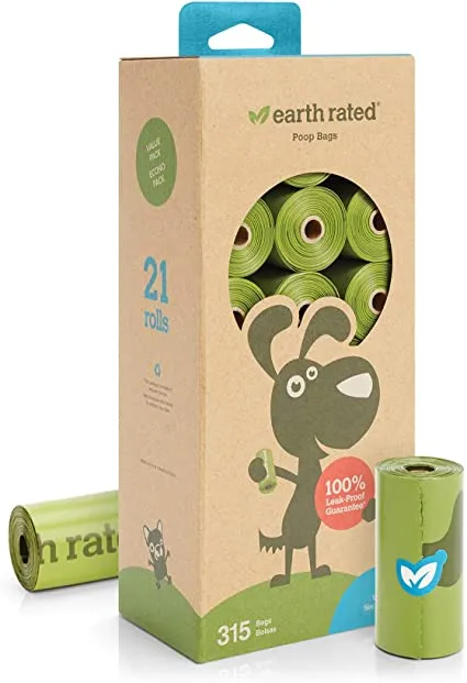 Earth Rated Eco-Friendly Bags (Unscented) 315 bags