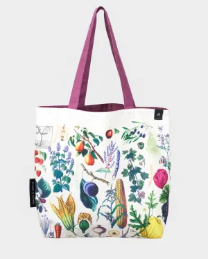 Farmer's Market Canvas Shoulder Tote