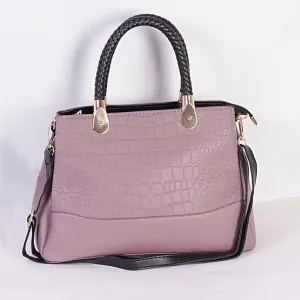 Fashion Trendy Women Handbag - Purple