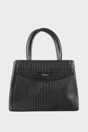 Formal Tote Hand Bags B14970-Black