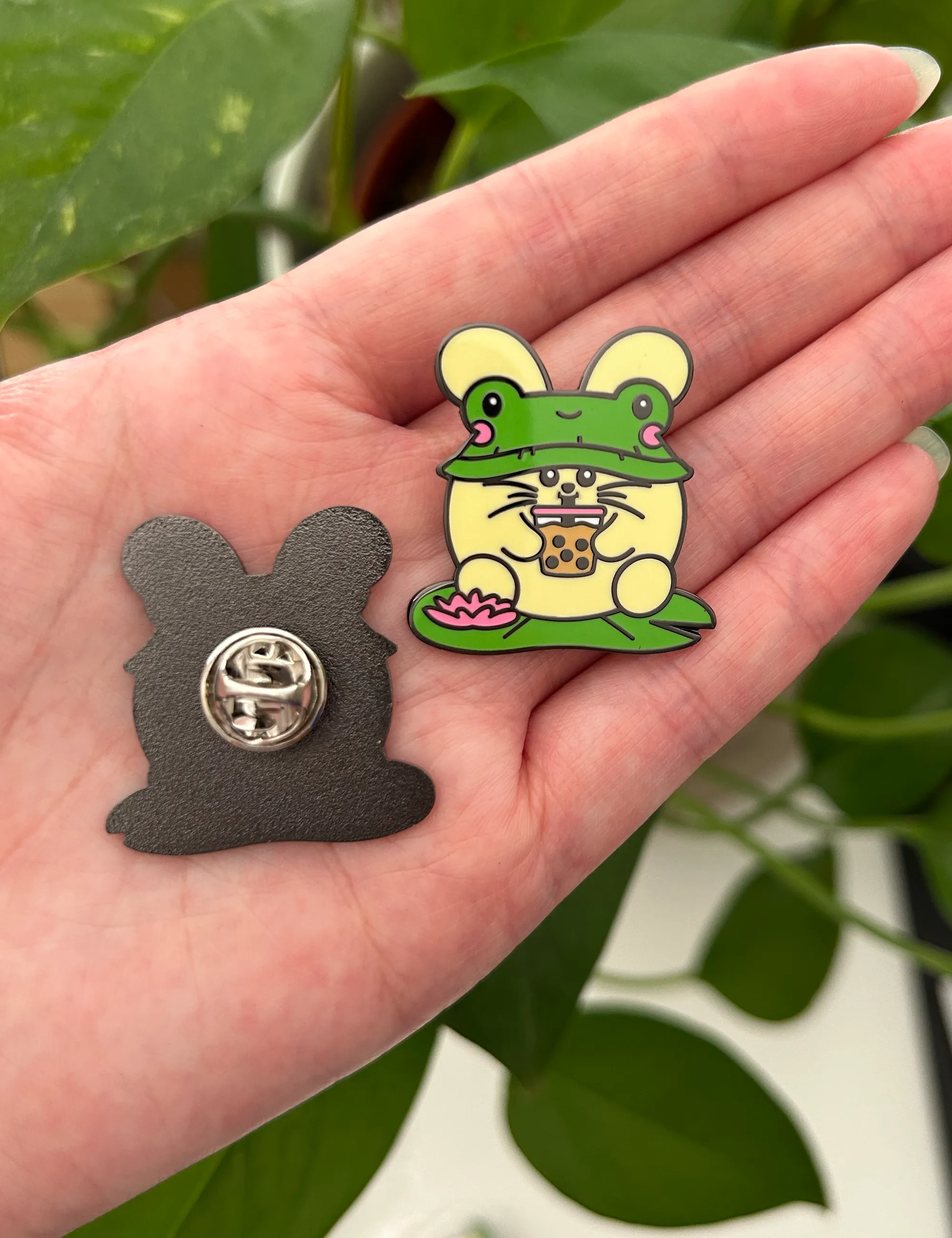 Frog Babee Enamel Pin