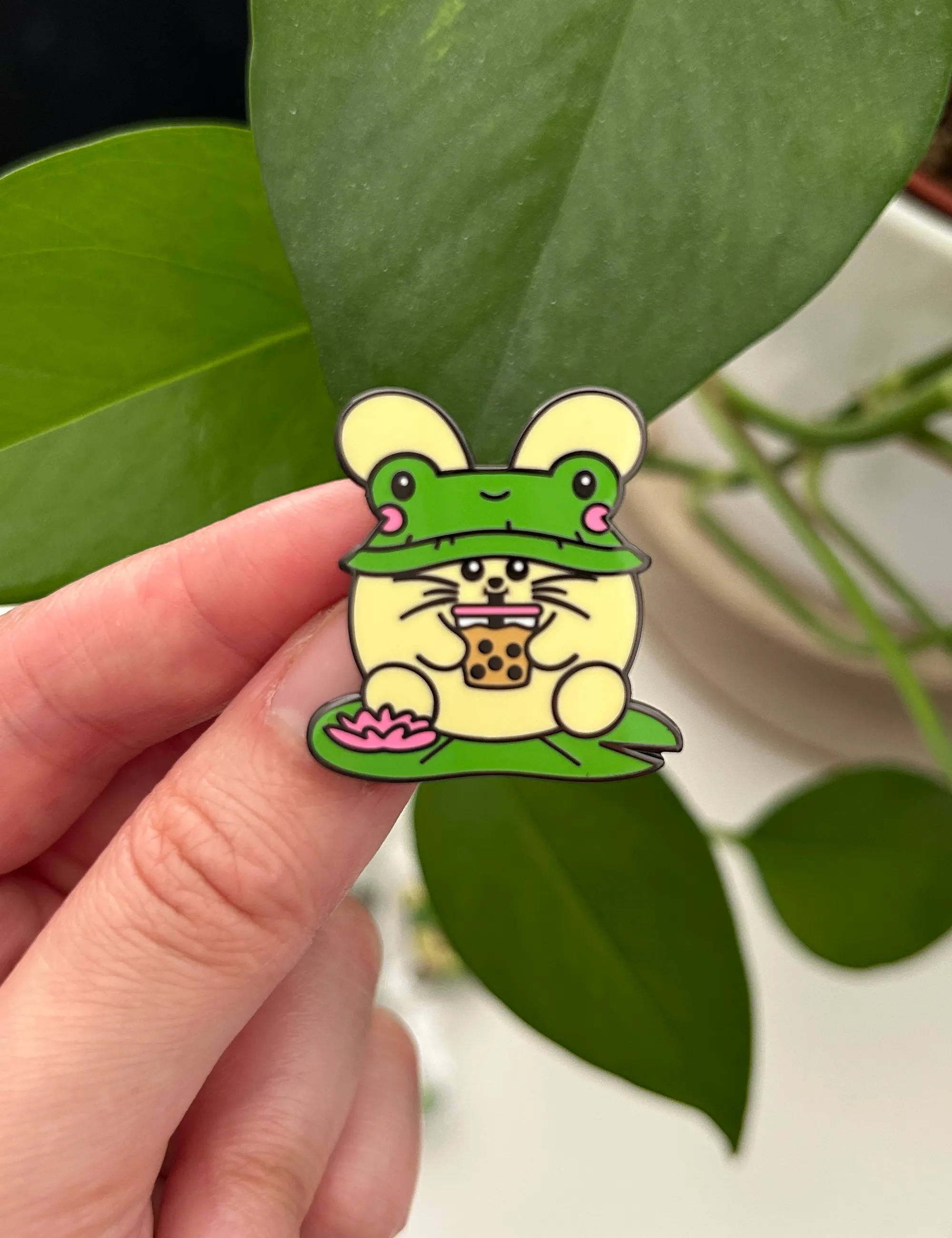 Frog Babee Enamel Pin