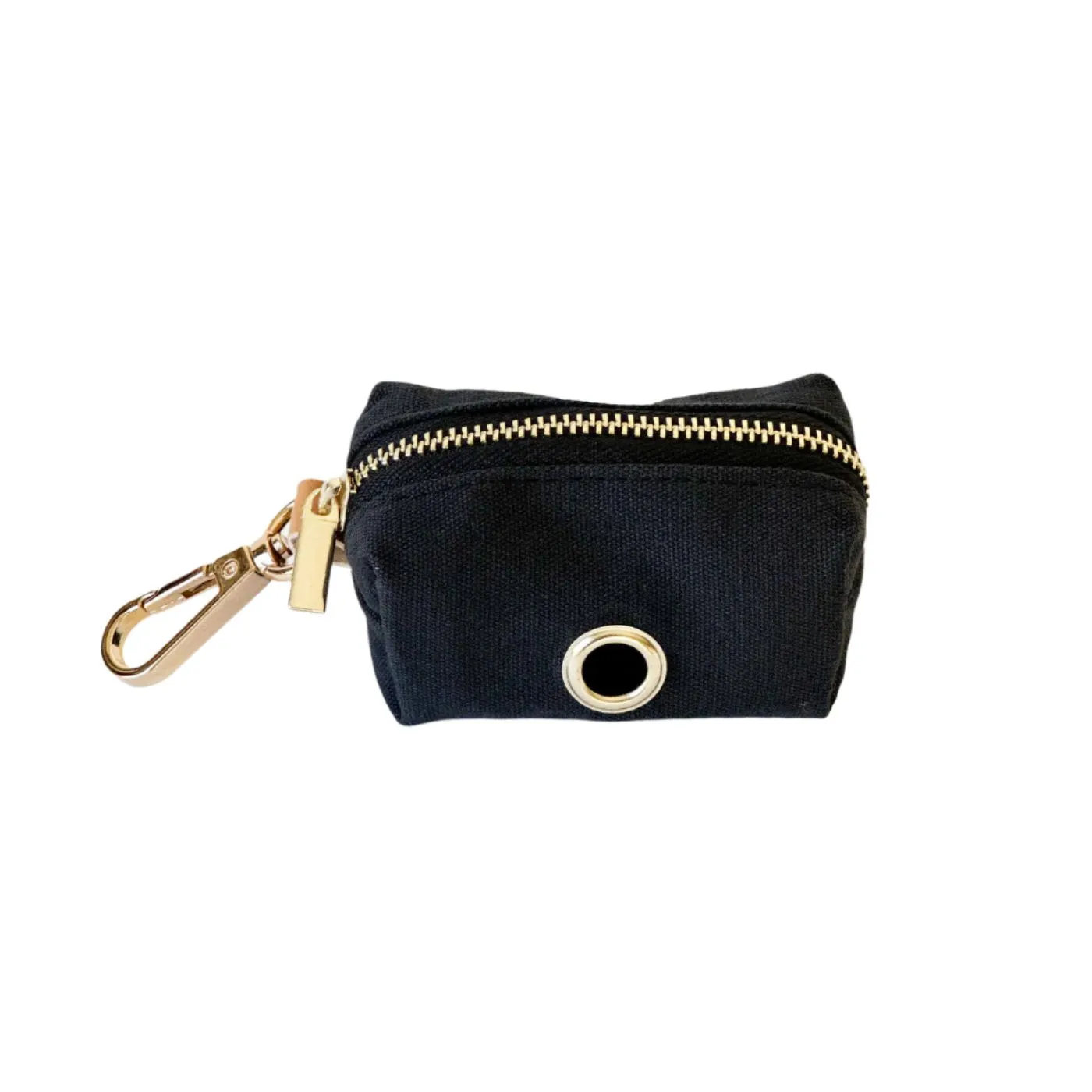 furlou poop bag holder - black