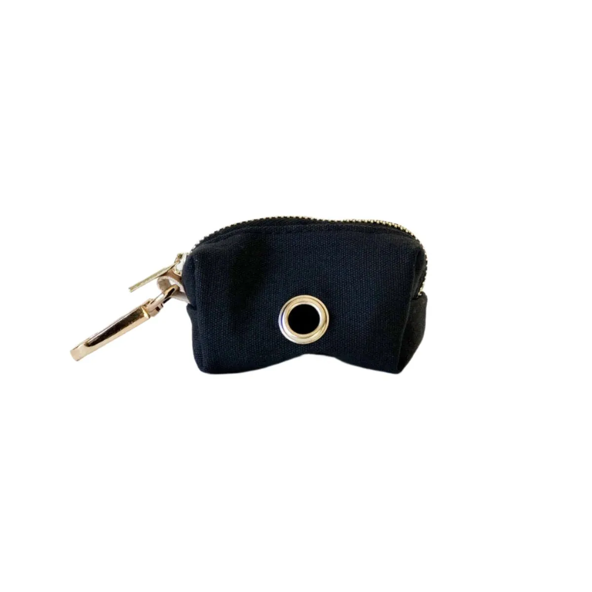 furlou poop bag holder - black