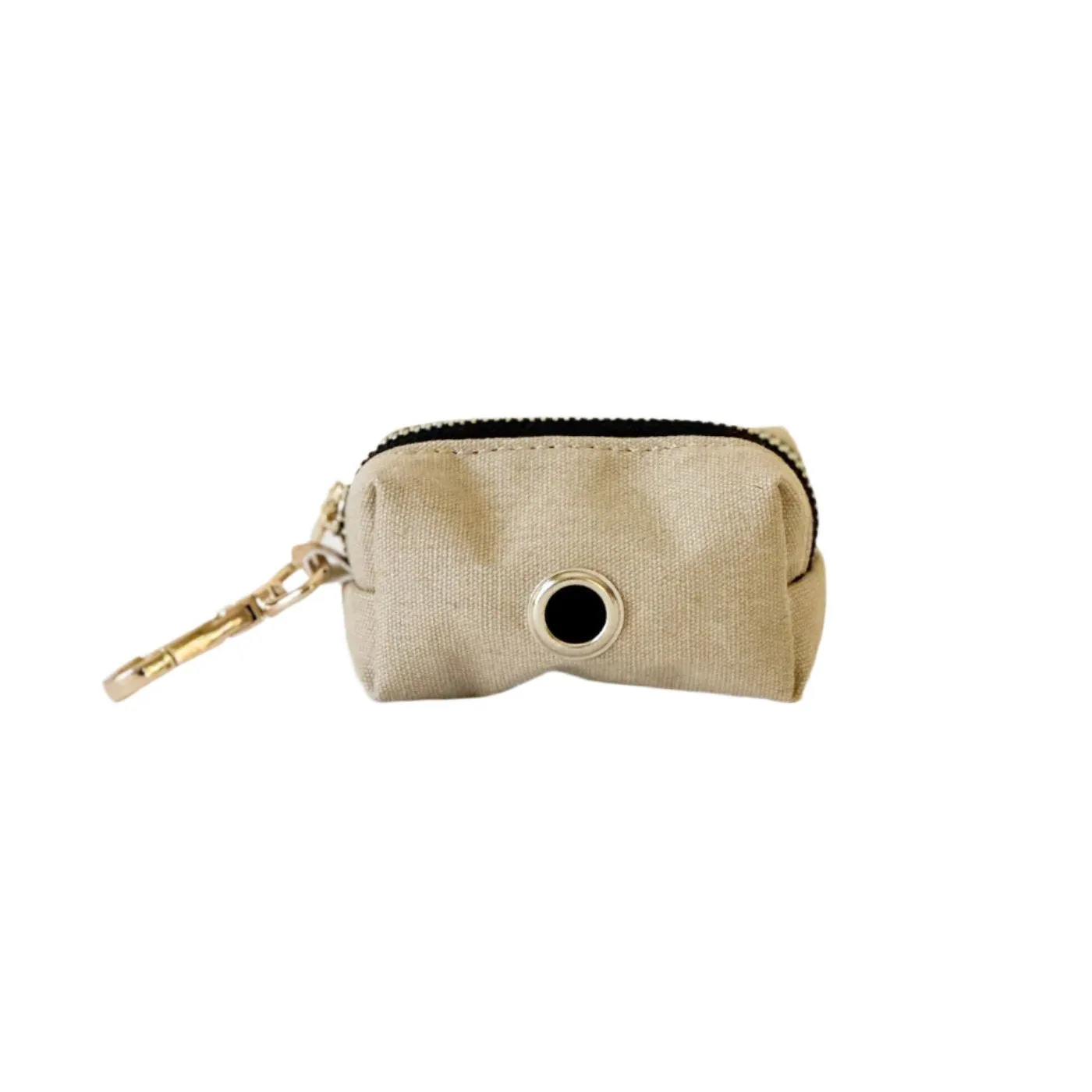 furlou poop bag holder - tan