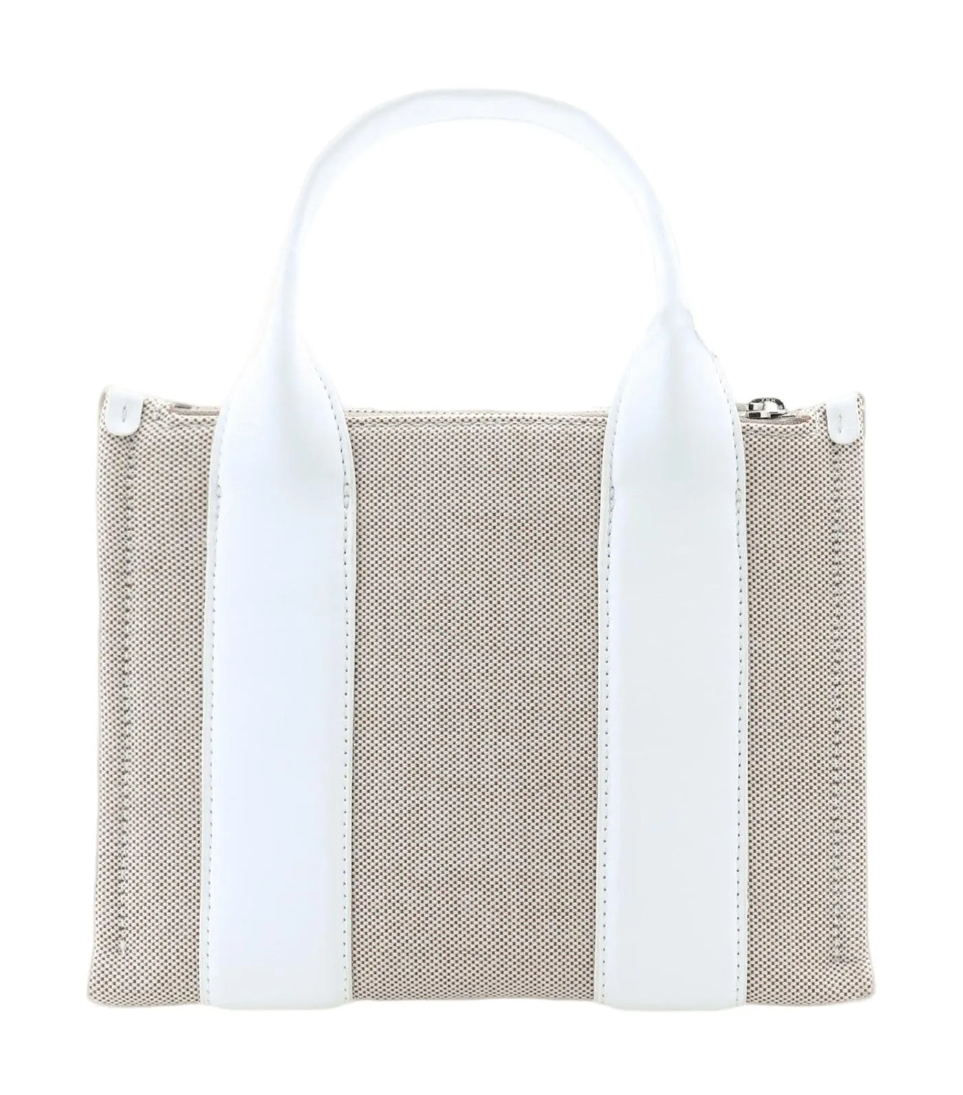 Holly Small Tote Natural/White