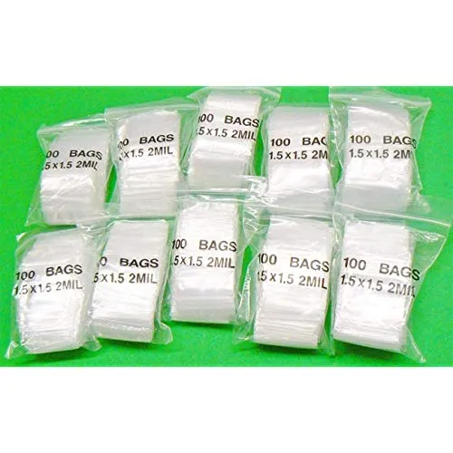 iMBAprice 1.5 x 1.5" 2 Mil Reclosable Bags - 50000