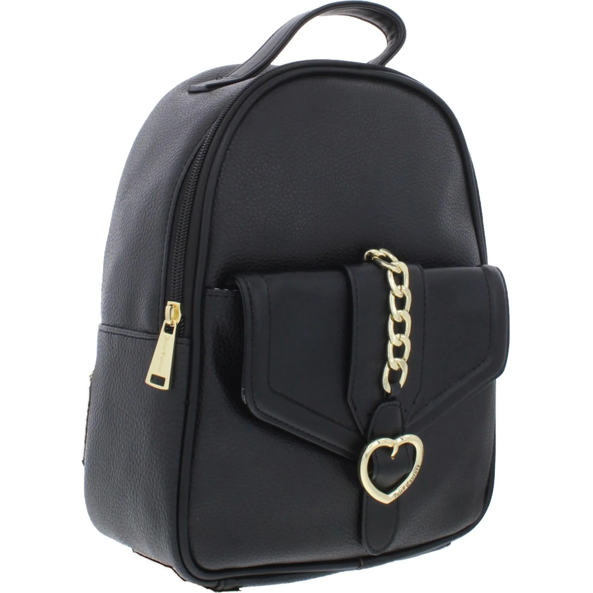 JUICY COUTURE -  Unchain My Heart Faux Leather Chain Backpack