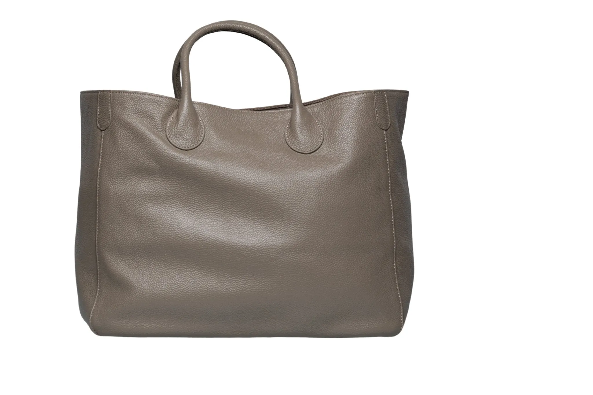 Large Classic Leather Beck Bag