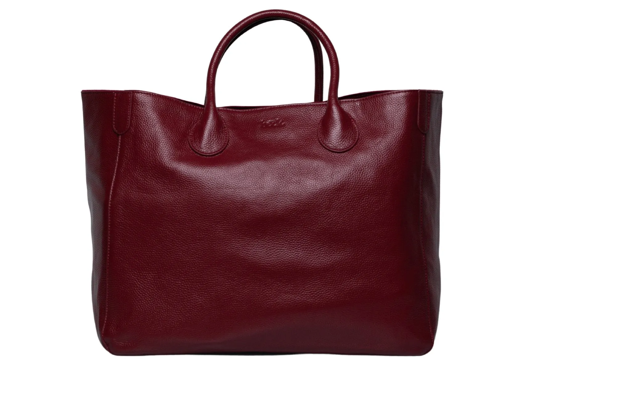 Large Classic Leather Beck Bag