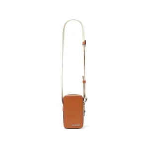 Le Cuerda Vertical Leather Bag in Light Brown 2