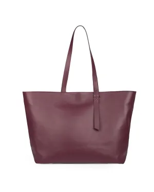 Leandra Shopping Bag Burgundy