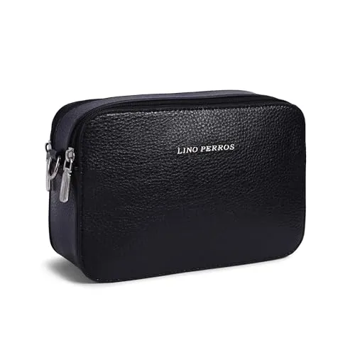 Lino Perros Womens Black Hand Bag