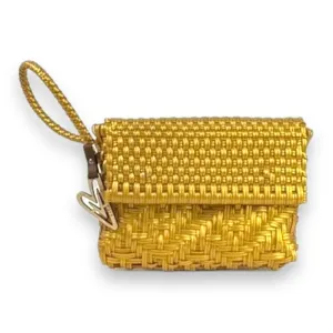 Maria Victoria | Glow MGD CA | Upcycled, Handwoven, Wristlet