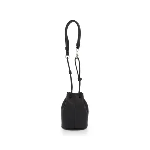 Micro Tabi Bucket Bag in Black