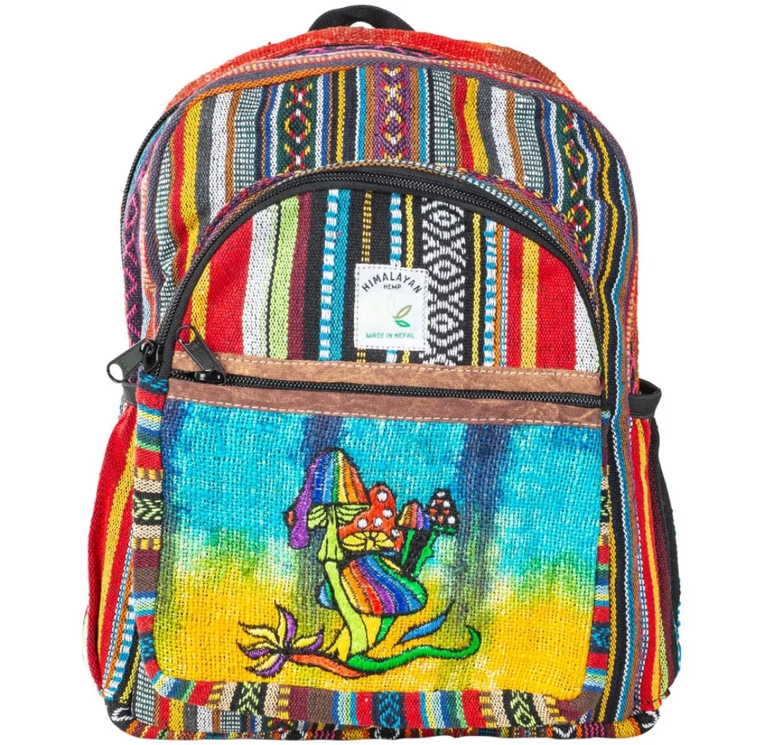 MUSHROOM RAINBOW MINI BACKPACK