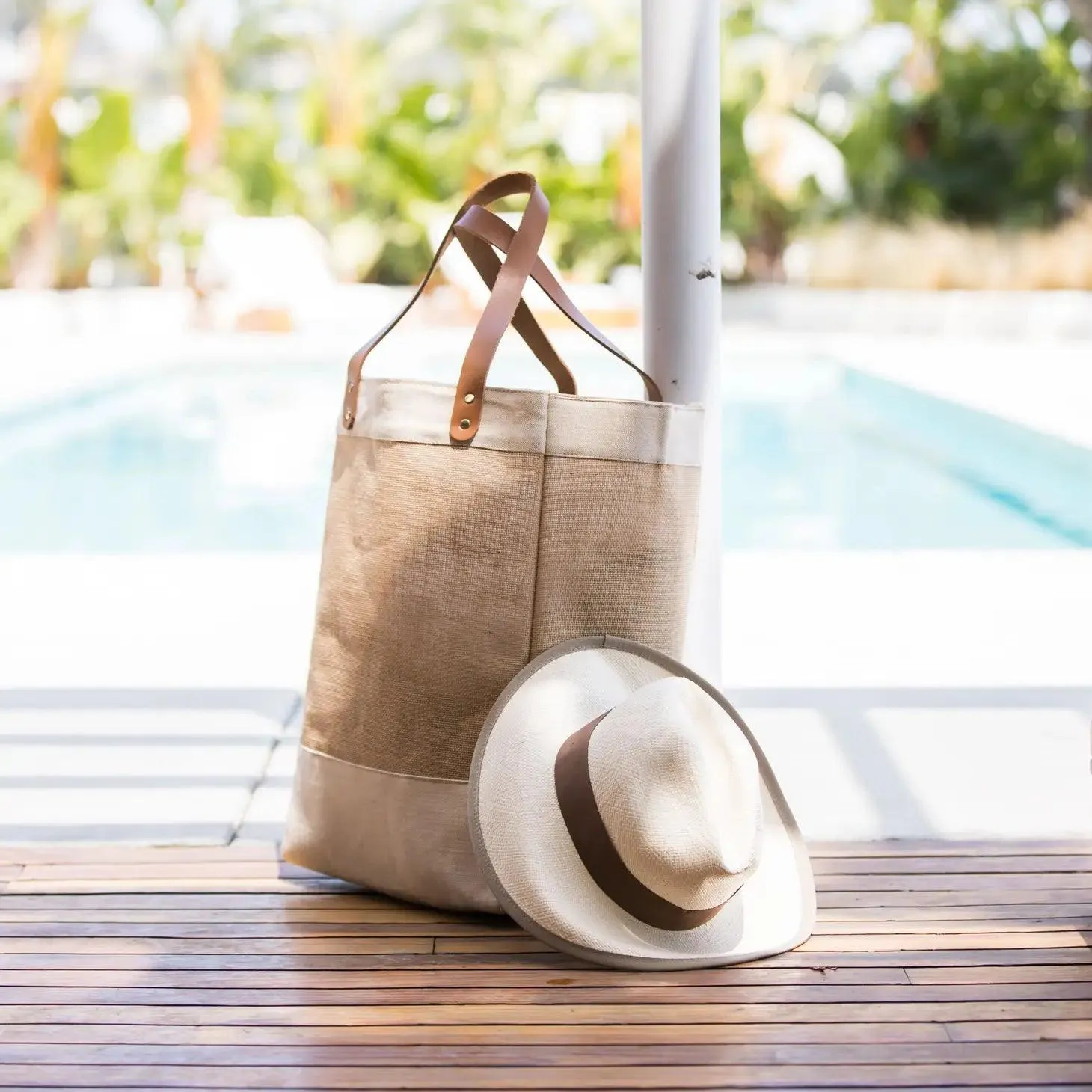 Natural Market Tote