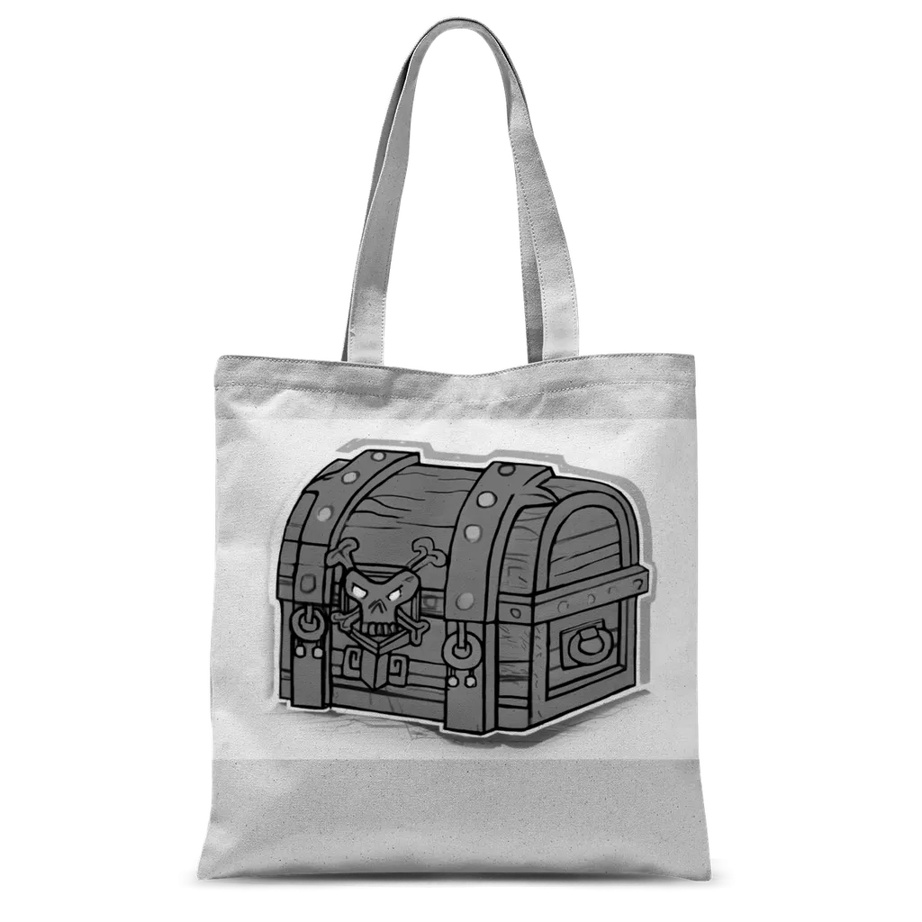 Pirate Chest Classic Sublimation Tote Bag