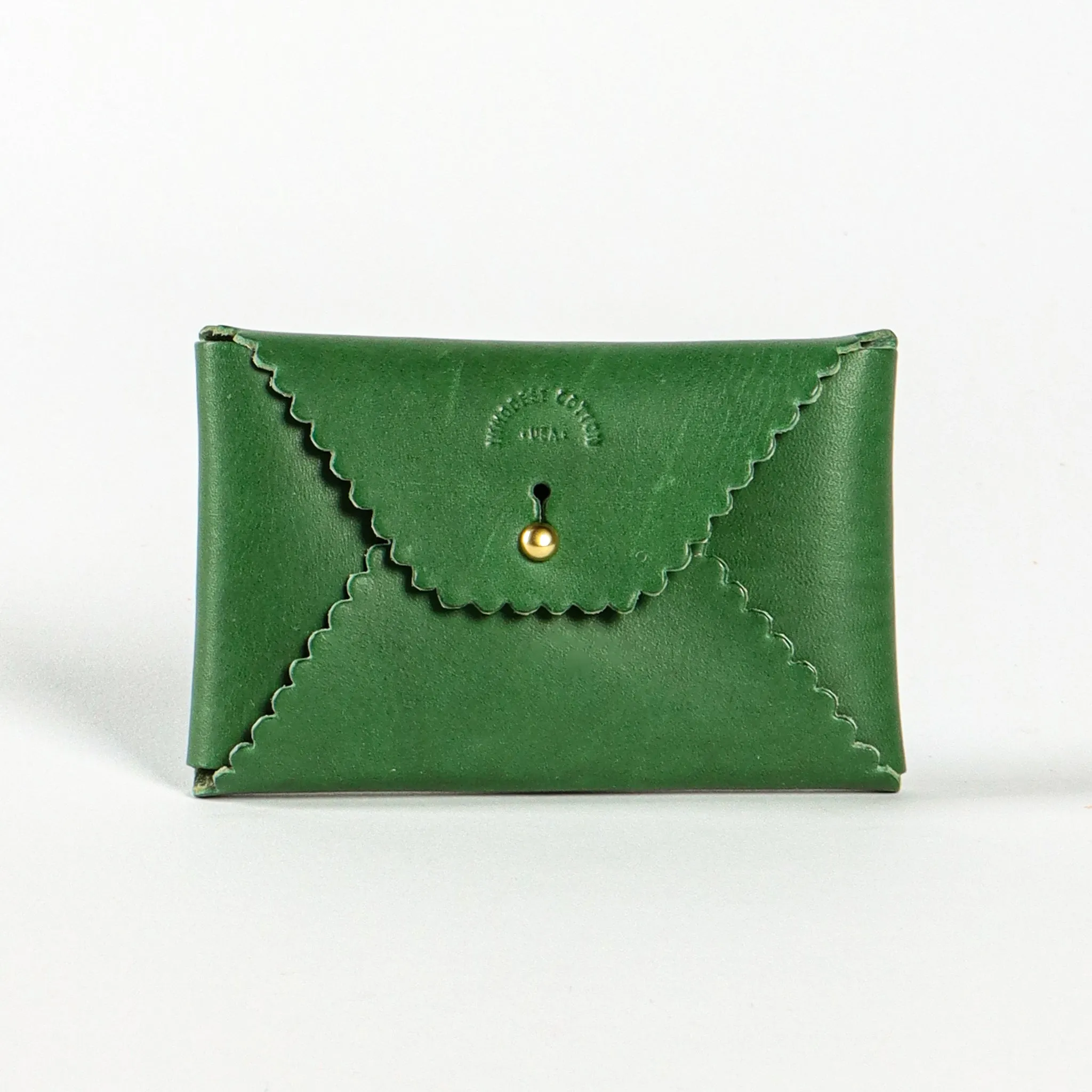 Scallop Wallet | Pine   Robin's Egg