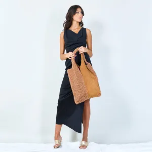 Sherpa tote bag wholesale