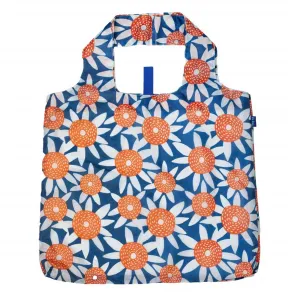 Straw Sunflowers Red Blue blu Reusable Shopping Bag-Machine washable