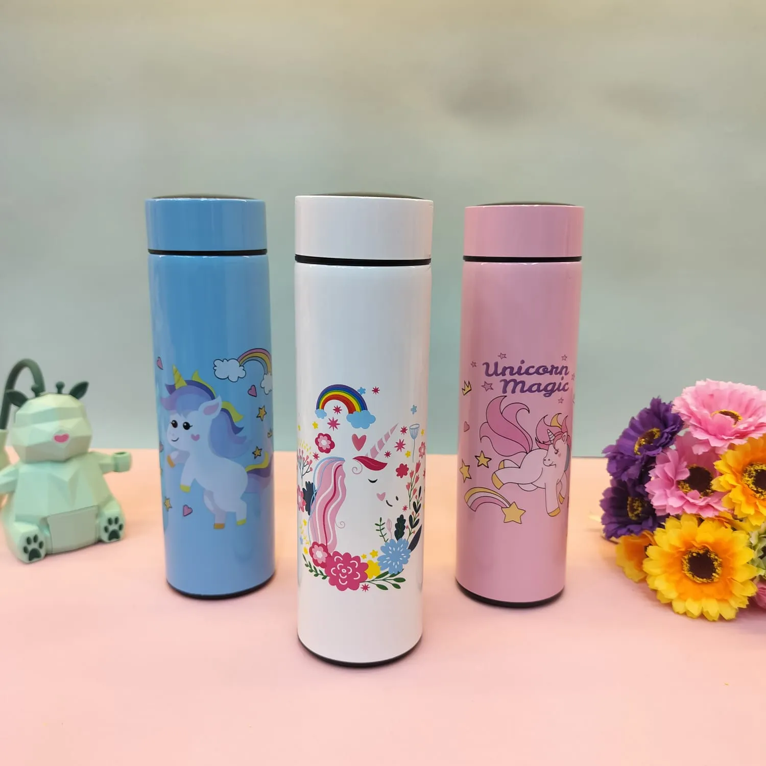 Unicorn magic, Temperature water bottle.(500mL)