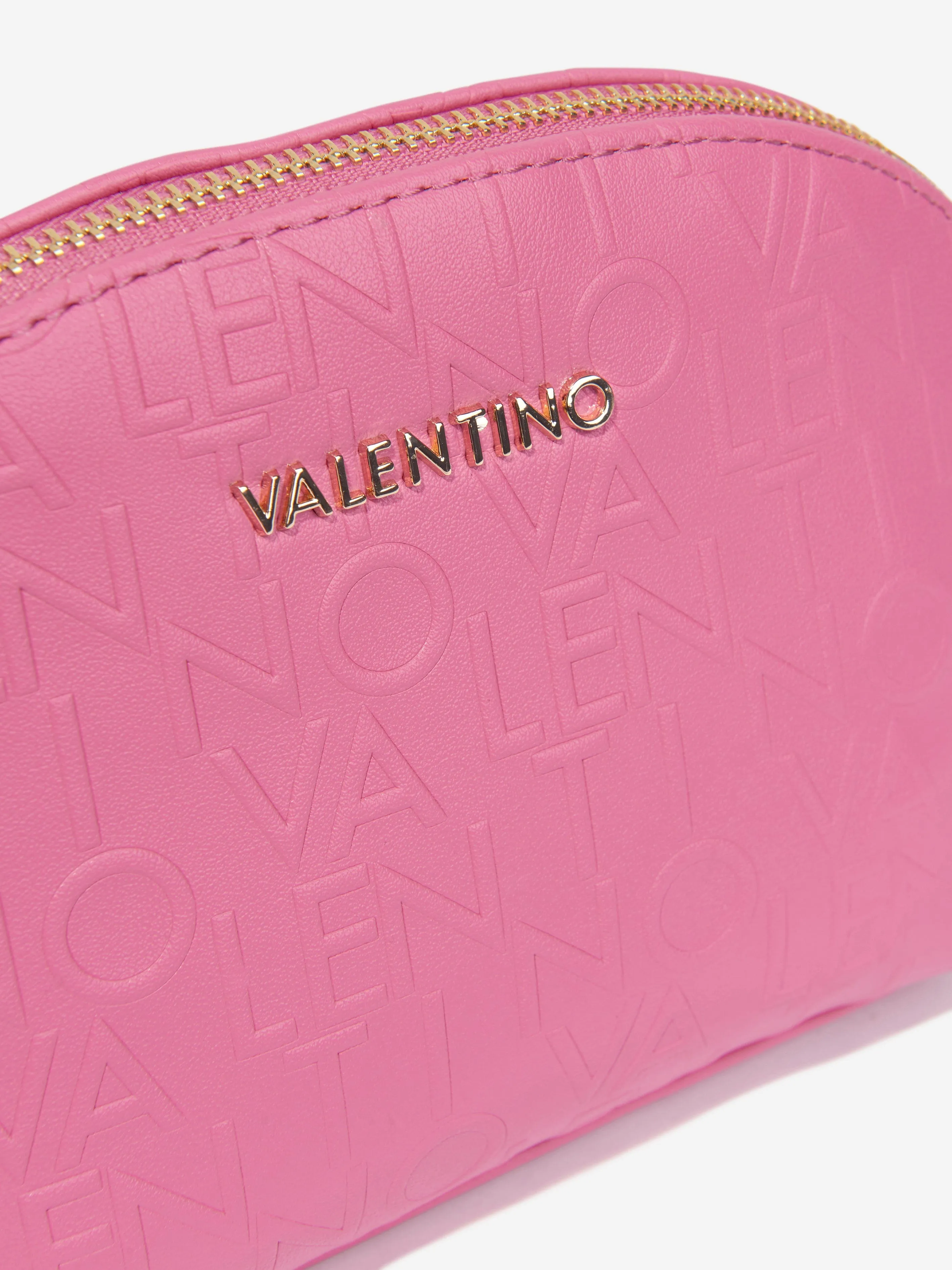 Valentino Girls Soft Cosmetic Case in Coral