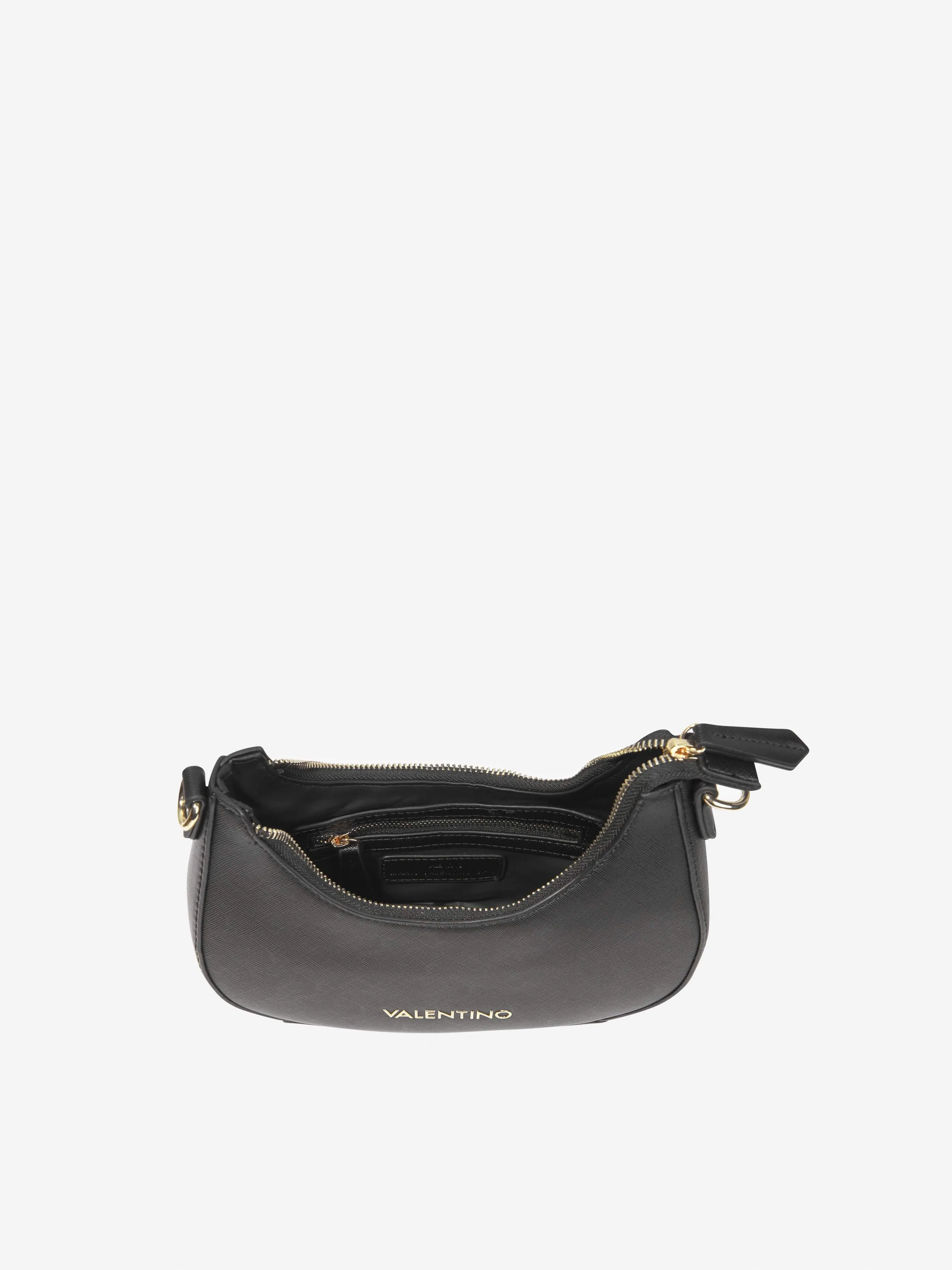 Valentino Girls Zero Hobo Bag in Black (W: 6cm)