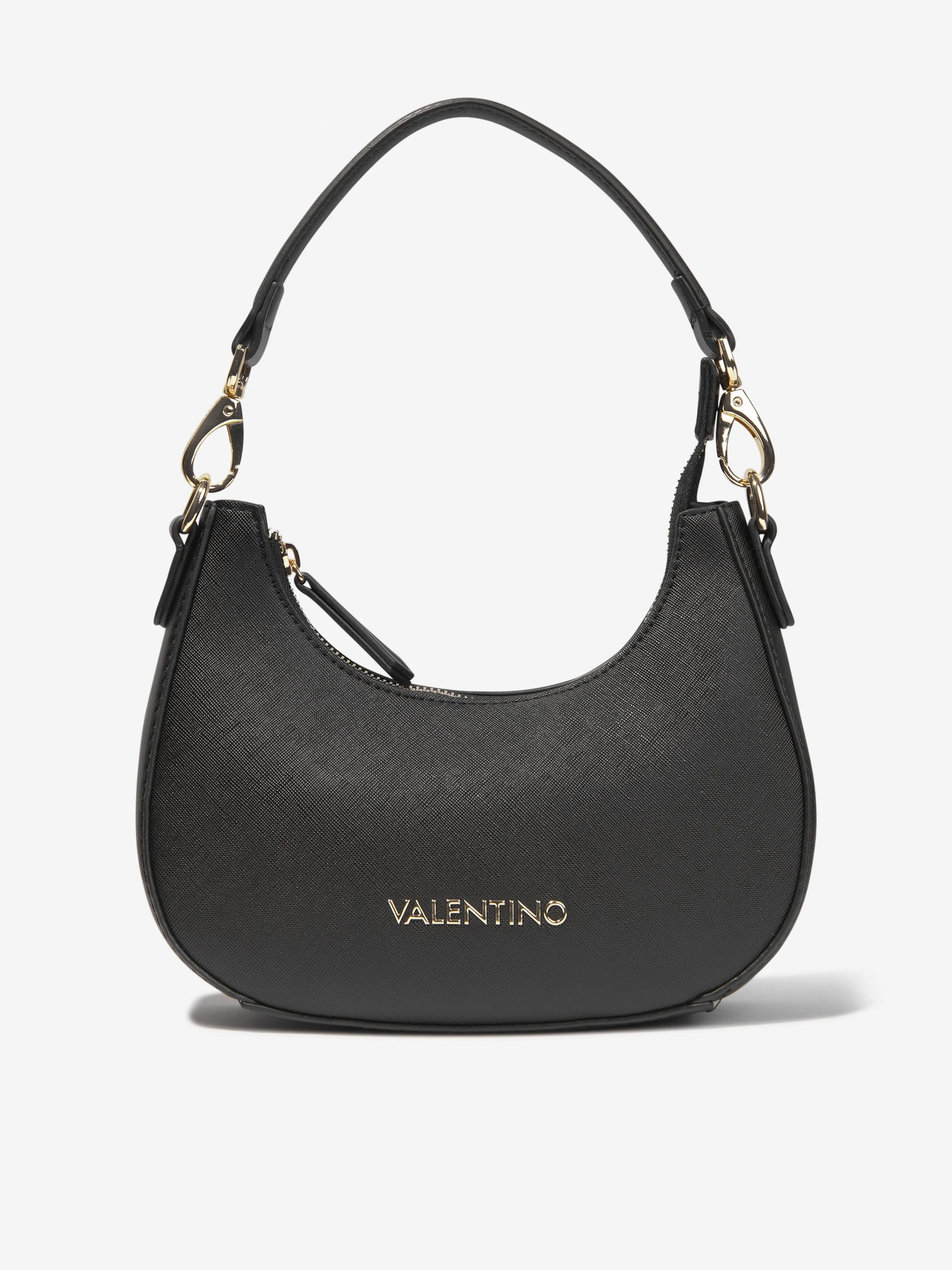 Valentino Girls Zero Hobo Bag in Black (W: 6cm)