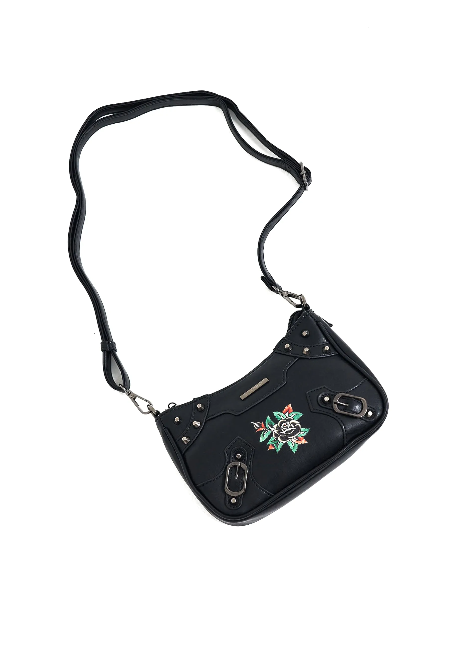 Womens Crossbody Bag - Black