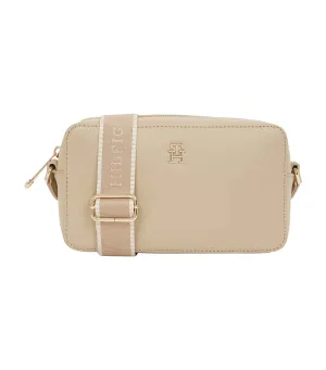 Women's Monotype Camera Bag Beige