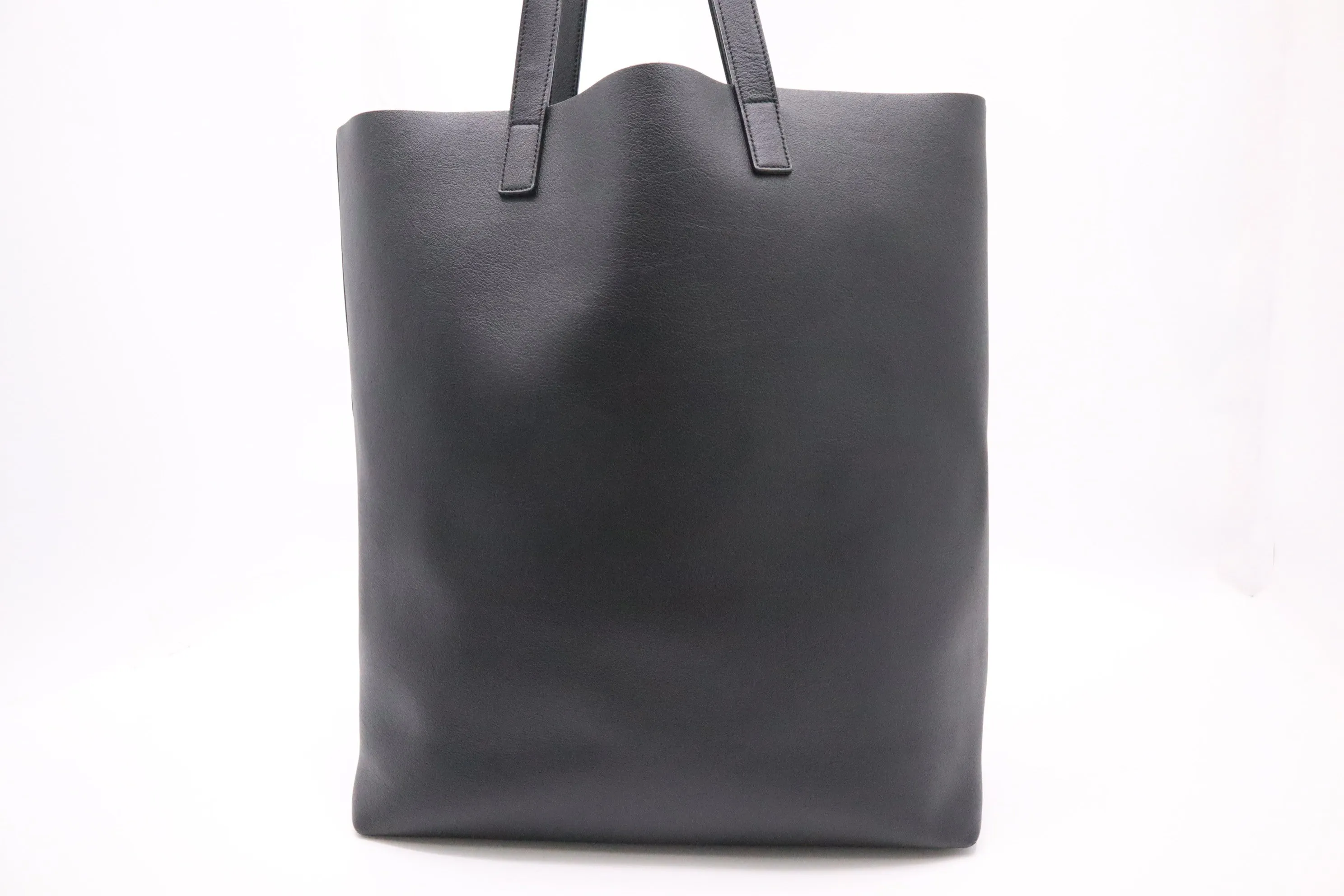 YSL Saint Laurent Tote Bag in Black Leather