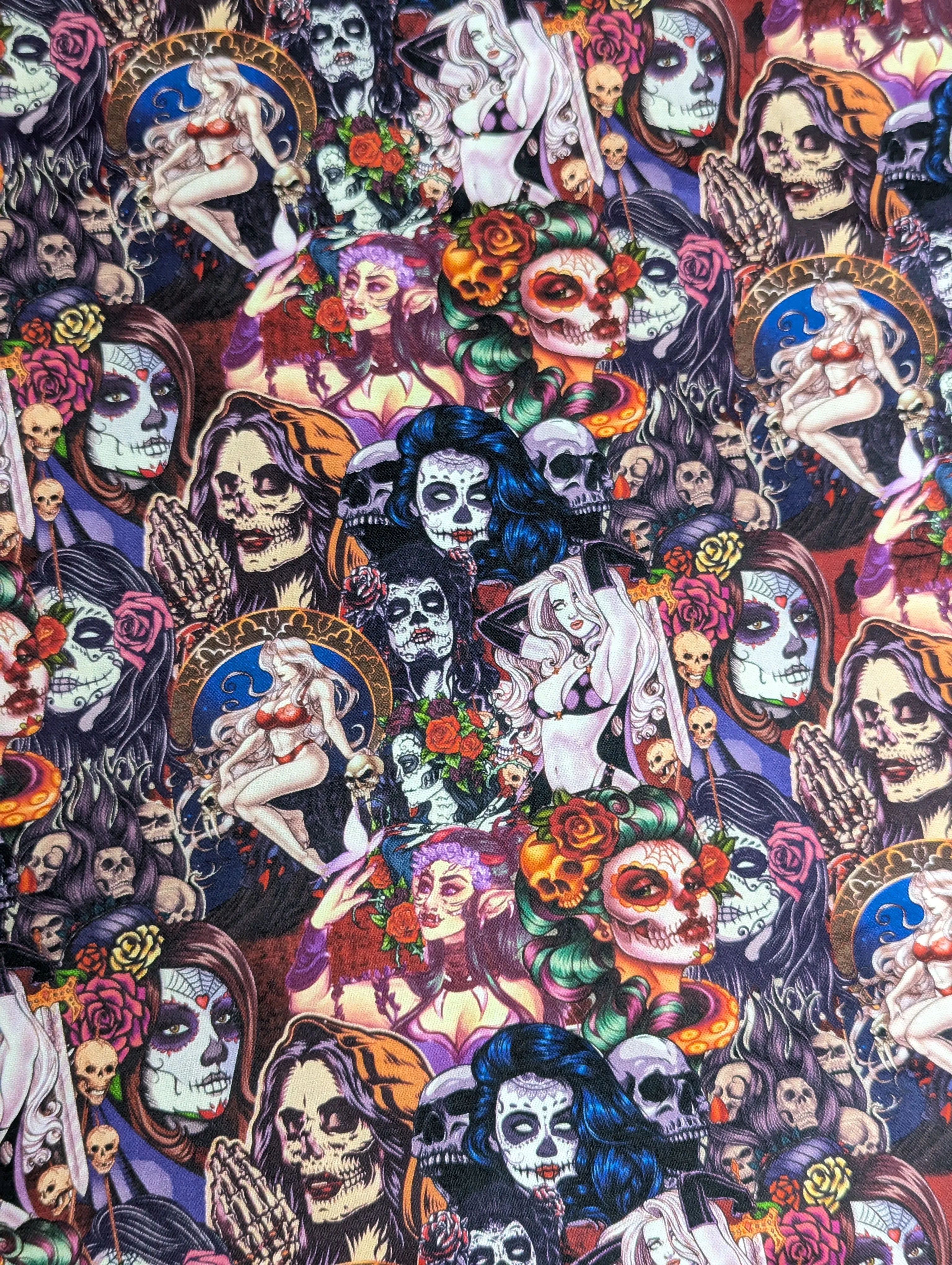 Zombies 1 Cotton Woven Fabric - READY TO SHIP